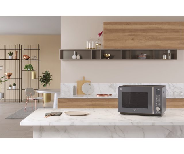 Whirlpool MWF 259 SG vrijstaande combi-magnetron - grijs