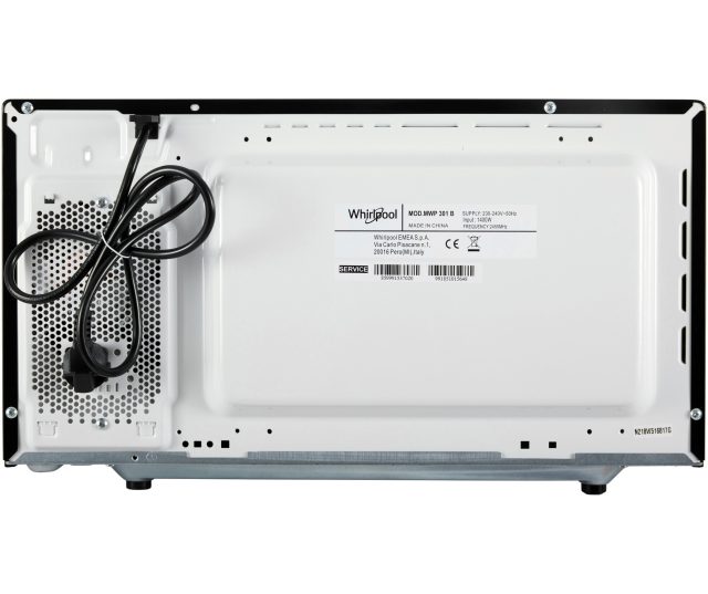 Whirlpool MWP 301 B vrijstaande magnetron
