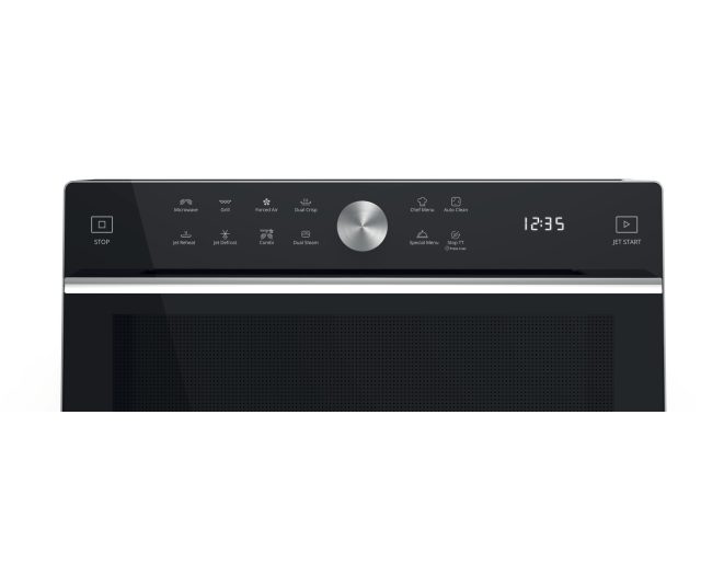 Whirlpool MWSC 933 SB vrijstaande combi magnetron - zwart
