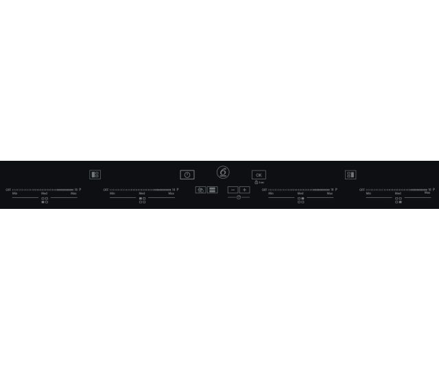 Whirlpool SMO658C/NE inbouw inductie kookplaat - fullFlex