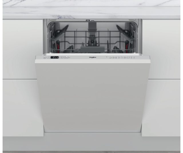 Whirlpool W2I HD524 AS inbouw vaatwasser met besteklade
