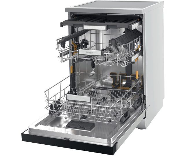 Whirlpool W7F HS41 X vrijstaande vaatwasser - rvs