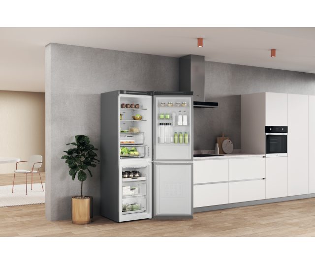 Whirlpool W7X 82O OX rvs-look koelkast - nofrost