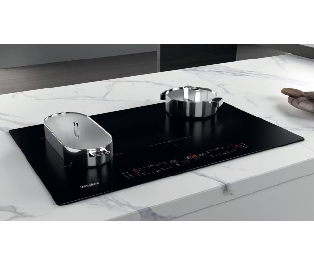 Whirlpool WB B4877 NE inbouw inductie kookplaat - 77 cm. breed