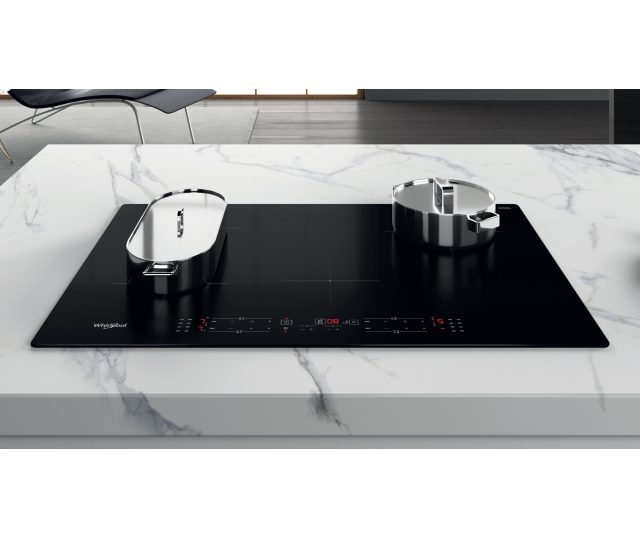 Whirlpool WB B4877 NE inbouw inductie kookplaat - 77 cm. breed