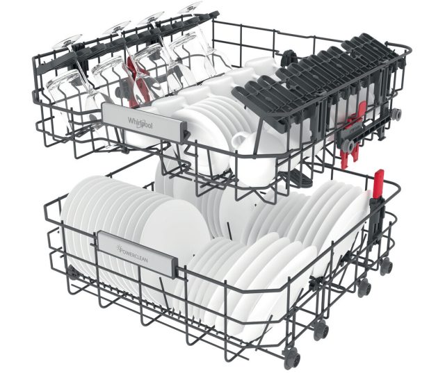 Whirlpool WH6IB14BN7S1S vaatwasser inbouw