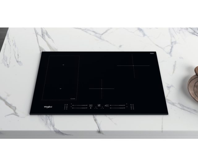 Whirlpool WL S3377 BF inductie kookplaat met afzuiging inbouw