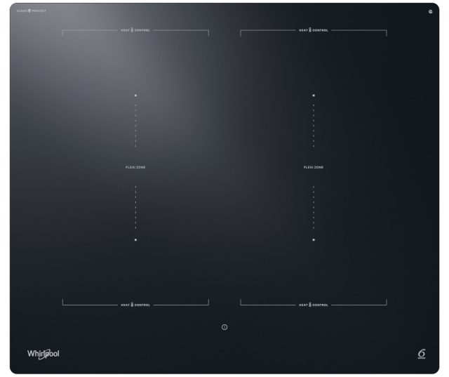 Whirlpool WTX6019DCF inductie kookplaat met afzuiging inbouw