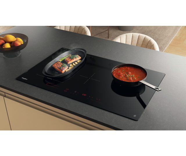 Whirlpool WTX8015DCF inductie kookplaat met afzuiging inbouw