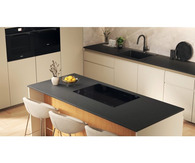 Whirlpool WTX8015DCF inductie kookplaat met afzuiging inbouw