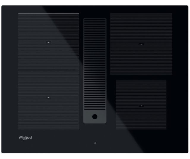 Whirlpool WVH 1065B inductie kookplaat met afzuiging inbouw