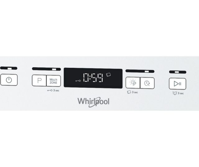 Whirlpool WFC 3C42 P vrijstaande vaatwasser - wit