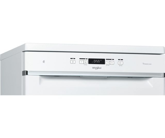 Whirlpool WFC 3C42 P vrijstaande vaatwasser - wit