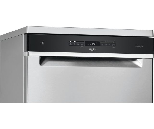 Whirlpool WFO 3T141 P X vrijstaande vaatwasser - roestvrijstaal