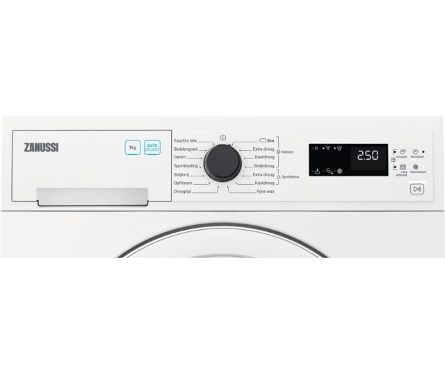 Zanussi ZDPN722TW condensdroger - 7 kg. inhoud