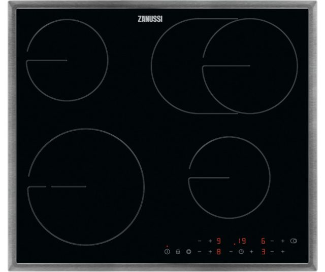 Zanussi ZHRN643X inbouw keramische kookplaat