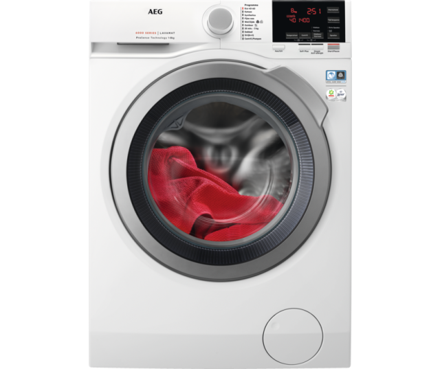 AEG L6FBKOLN+ wasmachine - 1400 toeren - 8 kg. vulgewicht