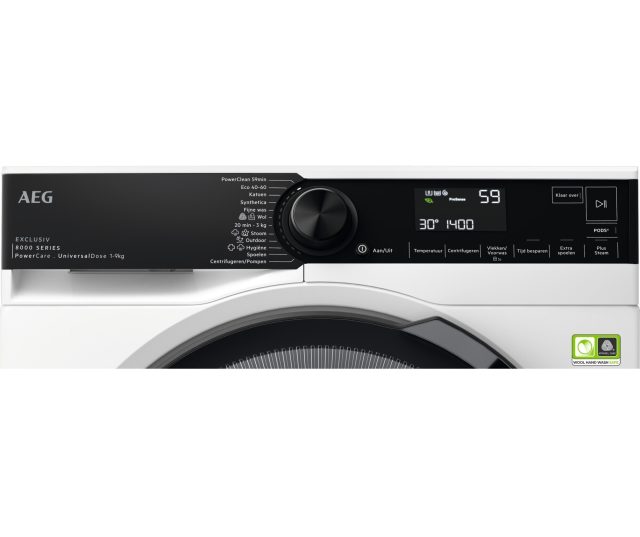 Aeg LR8LEIPZIG wasmachine met PowerCare en UniversalDose