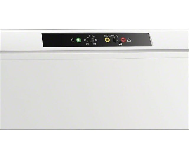 Het bedieningspaneel van de Aeg A71100TSW0 vrieskast