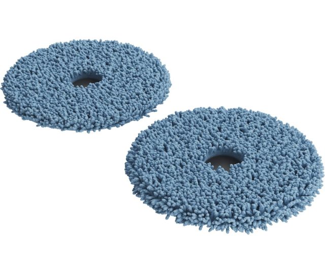Twee blauwe microvezeldoeken voor AEG AR82UW4SW robotstofzuiger