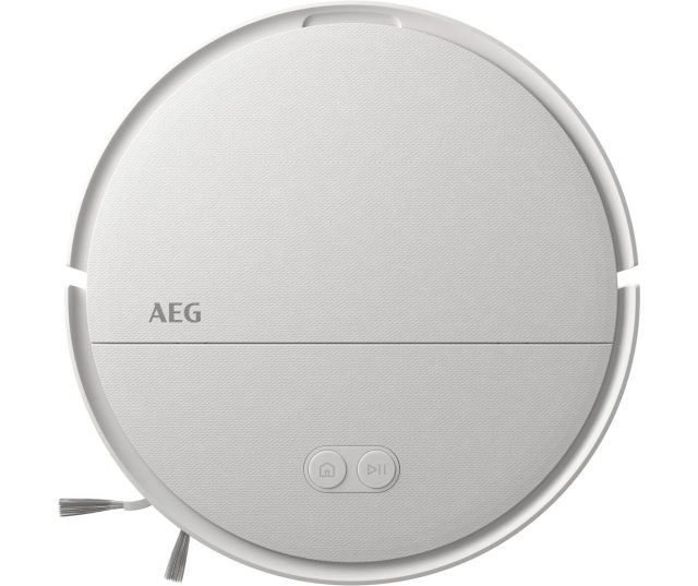 AEG AR82UW4SW robotstofzuiger met stofzuigstation en smartphone-app bedieningsscherm