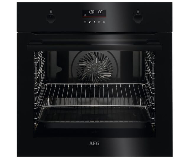 Aeg BPE535E60B inbouw oven met pyrolyse - zwart