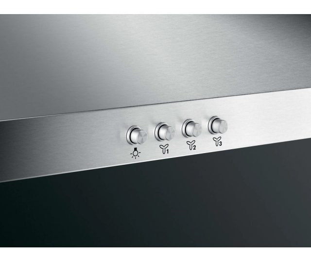 AEG DKE5950M frontale detailweergave knoppen en bediening close-up