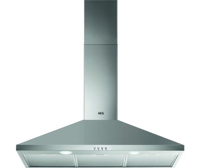 AEG DKE5950M wandafzuigkap volledig zijprofiel silhouet