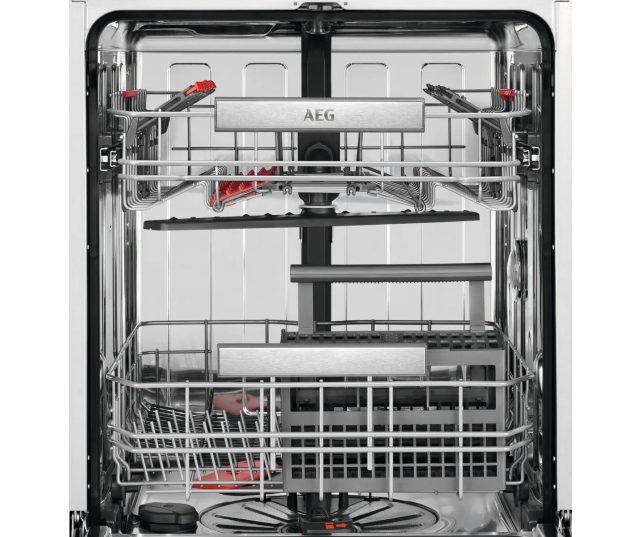 AEG FSE63307P vaatwasser - Bestekmand in onderkorf