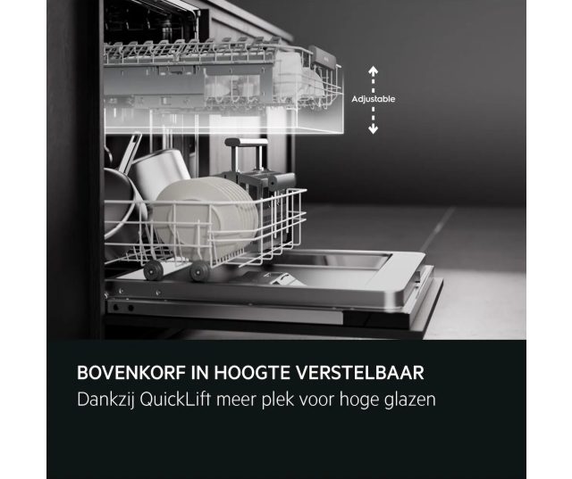vaatwasser AEG FSE63307P - Bestekmand in onderkorf