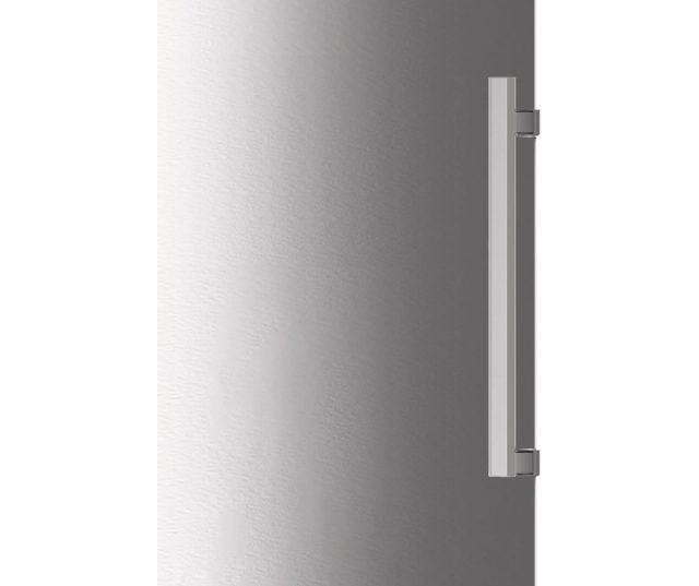 AEG OAG6P271DV koelkast-vrieskast achterkant gesloten, metallic zilver kastlichaam met rand
