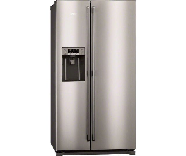 Aeg S76090XNS1 koelkast side-by-side rvs