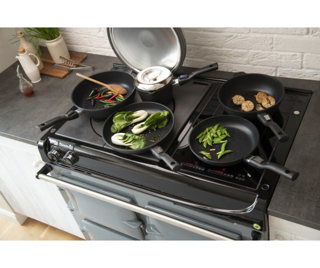 AGA fornuis AGA fornuis inductie eR3 Compact 100 4-deurs Dove