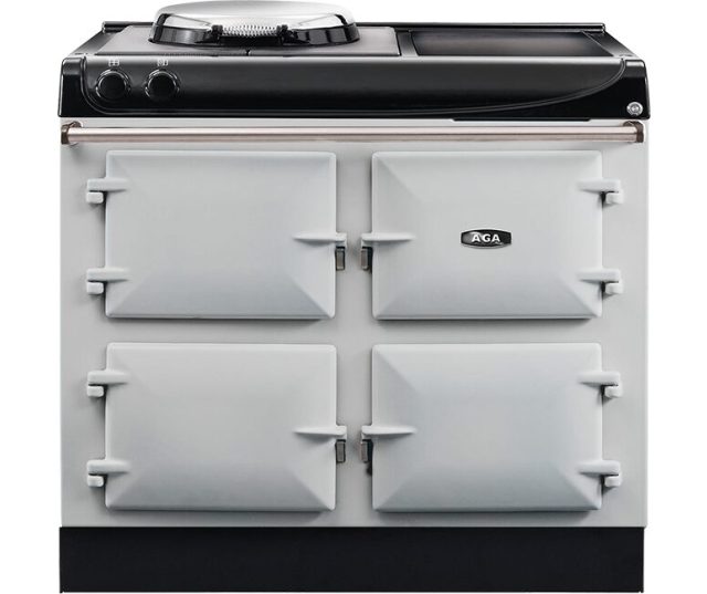 AGA fornuis AGA fornuis inductie eR3 Compact 100 4-deurs Pearl Ashes