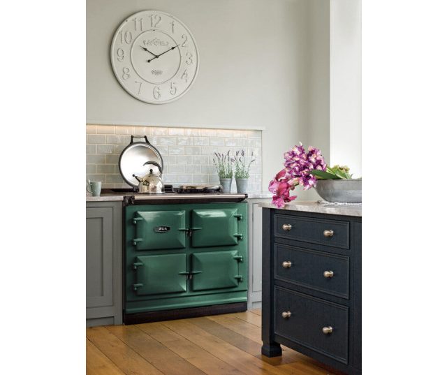 AGA fornuis AGA fornuis elektrisch eR7 Signature 3-oven British Racing Green