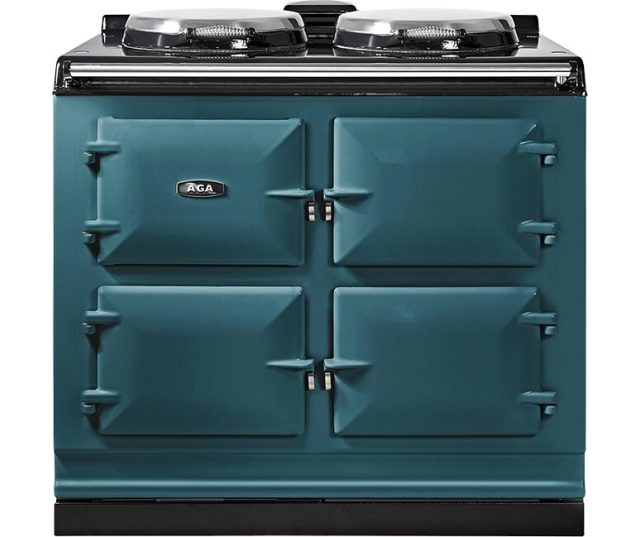 AGA fornuis AGA fornuis elektrisch eR7 Signature 3-oven Salcombe Blue
