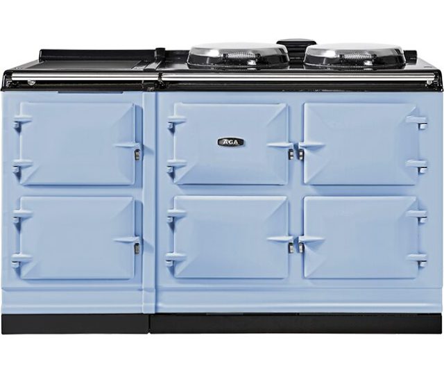 AGA fornuis AGA fornuis inductie eR7 Signature 150 5-oven met inductieplaat Duck Egg Blue