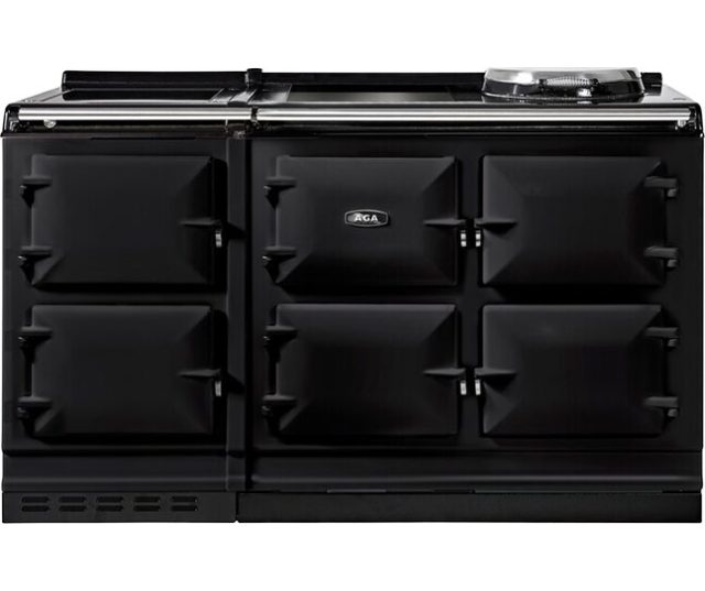 AGA fornuis AGA fornuis inductie eR7 Signature Inductie 150 5-oven met warmhoudplaat Zwart