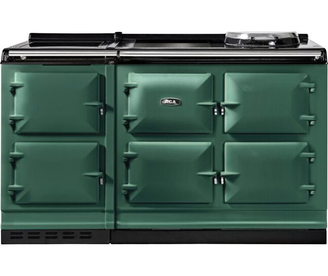 AGA fornuis AGA fornuis inductie eR7 Signature Inductie 150 5-oven met warmhoudplaat British Racing Green