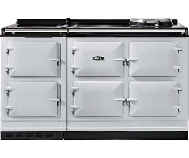 AGA fornuis AGA fornuis inductie eR7 Signature Inductie 150 5-oven met warmhoudplaat Pearl Ashes