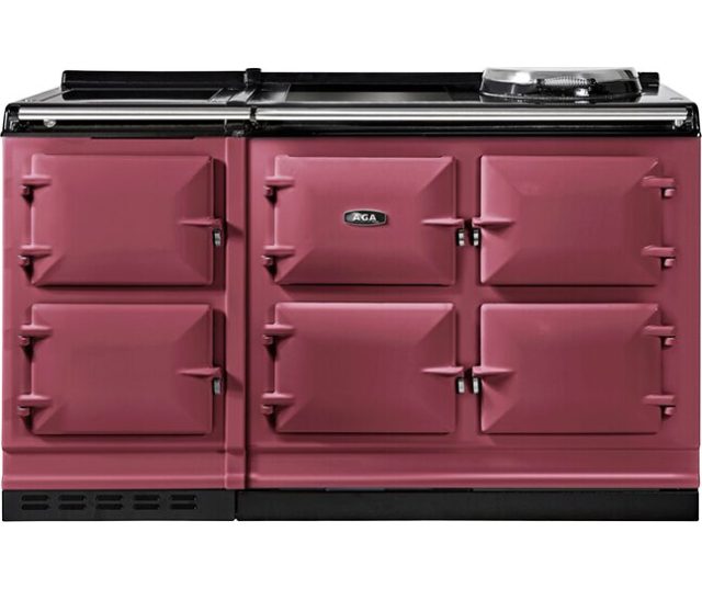 AGA fornuis AGA fornuis inductie eR7 Signature Inductie 150 5-oven met warmhoudplaat Raspberry