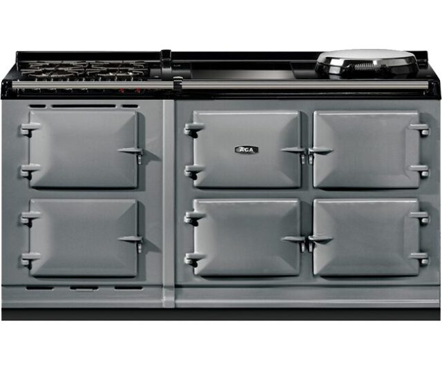 AGA fornuis AGA fornuis inductie eR7 Signature Inductie 160 3-oven met gasmodule Slate