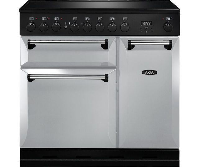 AGA fornuis AGA fornuis inductie Masterchef Deluxe 90 Pearl Ashes