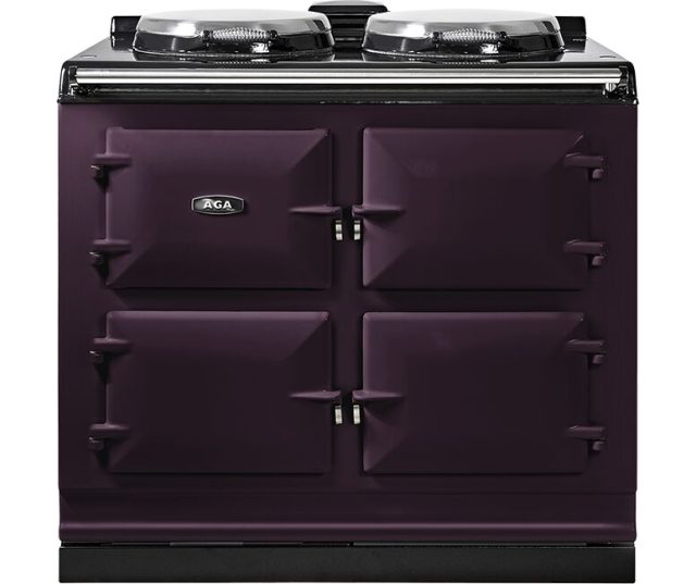 AGA fornuis AGA fornuis elektrisch R7 Classic 3-oven Aubergine