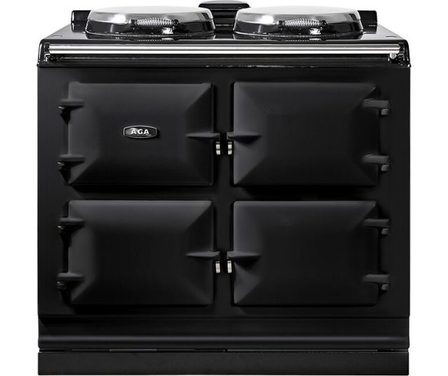 AGA fornuis AGA fornuis elektrisch R7 Classic 3-oven Zwart