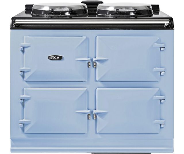 AGA fornuis AGA fornuis elektrisch R7 Classic 3-oven Duck Egg Blue