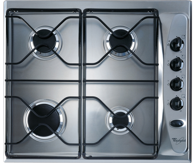 Whirlpool AKM228IX inbouw gas kookplaat
