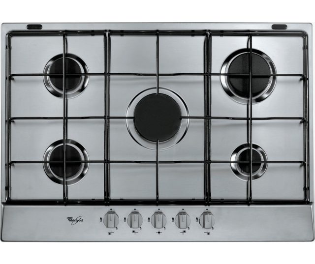 Whirlpool AKR3551IX inbouw gas kookplaat