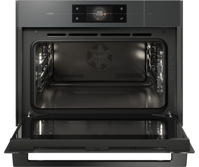 Atag CS4585M1C inbouw combi-stoomoven - Magna - Pearl Grey
