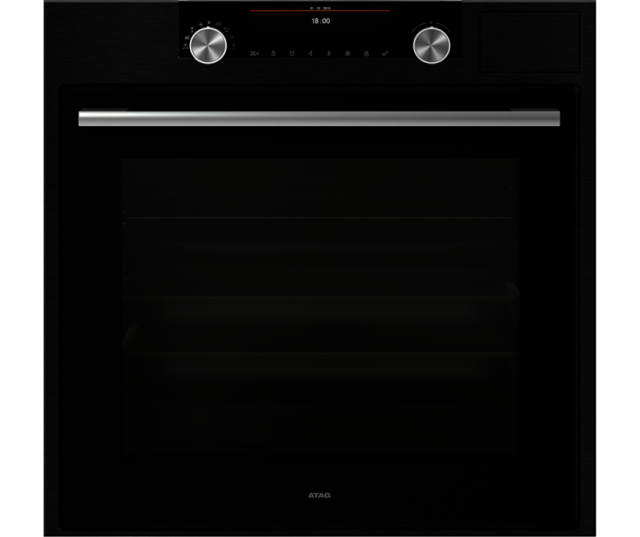 Atag CS6612D inbouw blacksteel combi-stoomoven